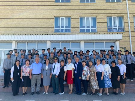 "Жас Сарбаз" әскери-патриоттық саптық әндер байқауы өтті