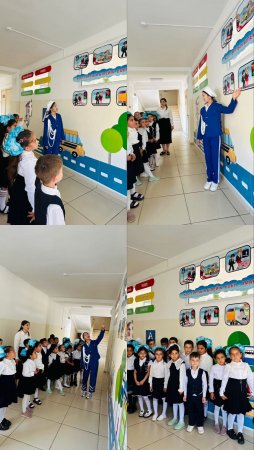 «Жолда жүру ережелерімен таныстыру» тақырыбында танымдық іс-шара өтті